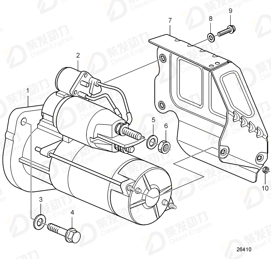 volvo penta Baffle 20859843 Drawing volvo penta Baffle 20859843 Drawing